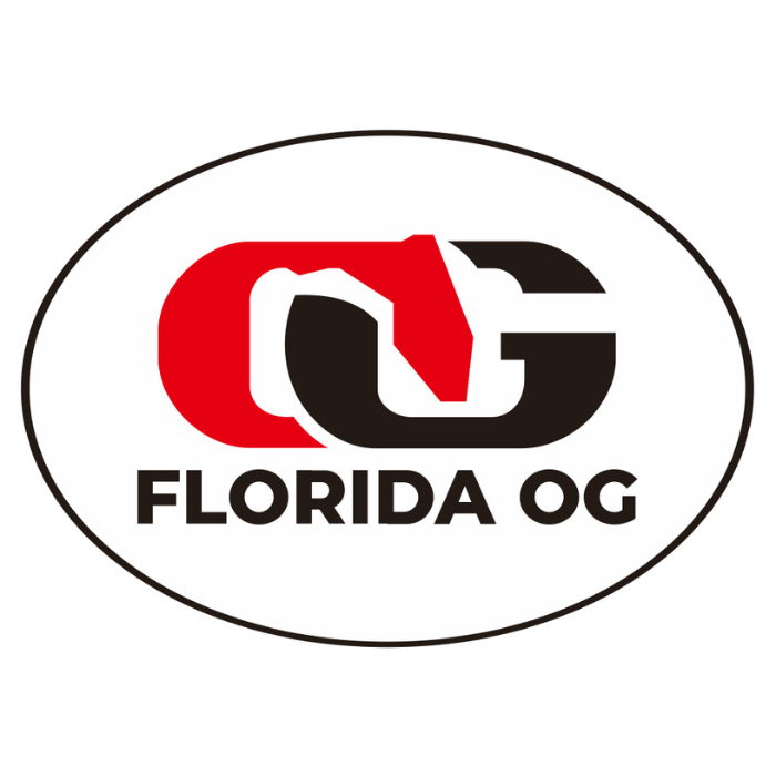 Florida OG® White Decal